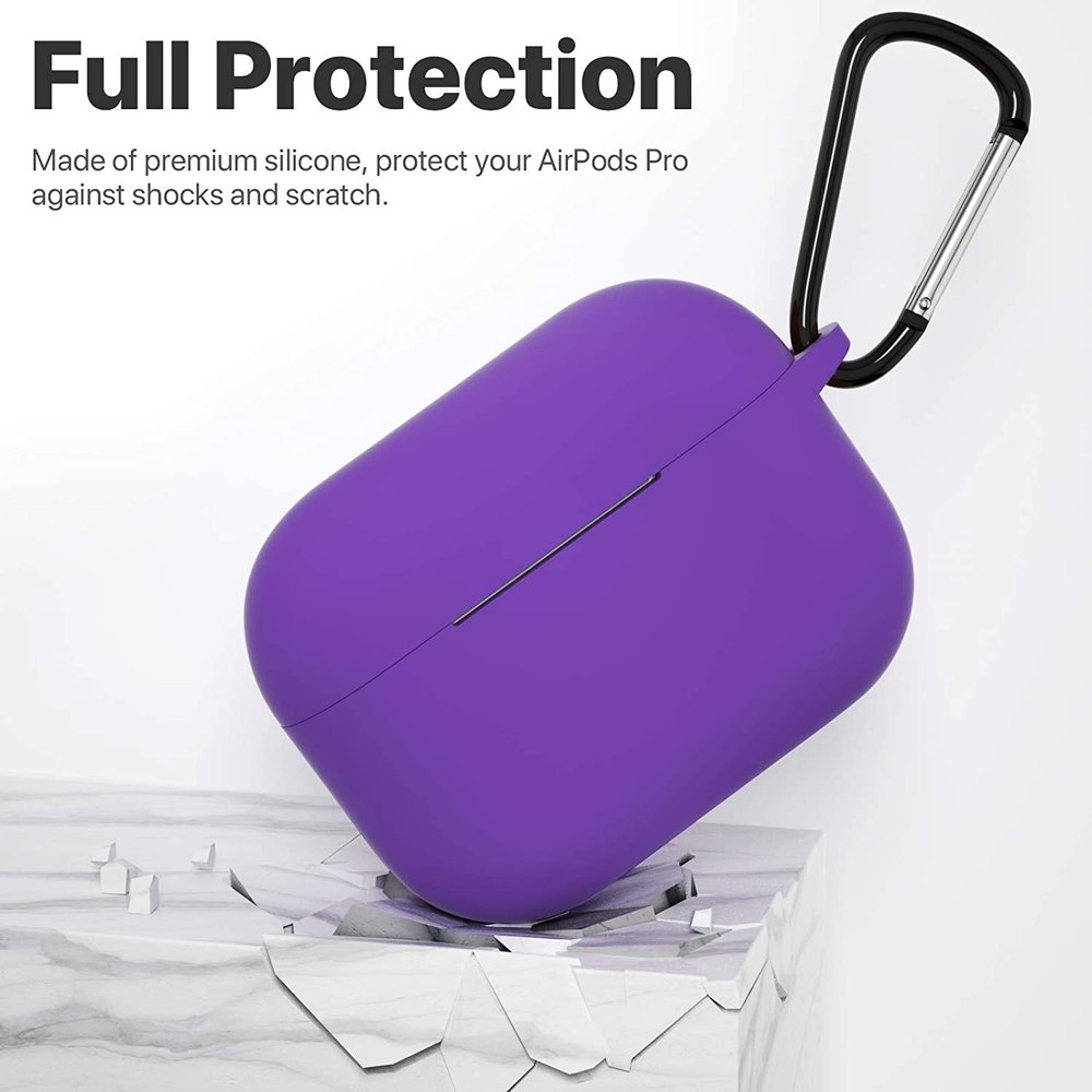 ShieldCase® Shieldcase Airpods Pro Silikonhülle (Lila) ShieldCase® Shieldcase Airpods Pro Silikonhülle (Lila)