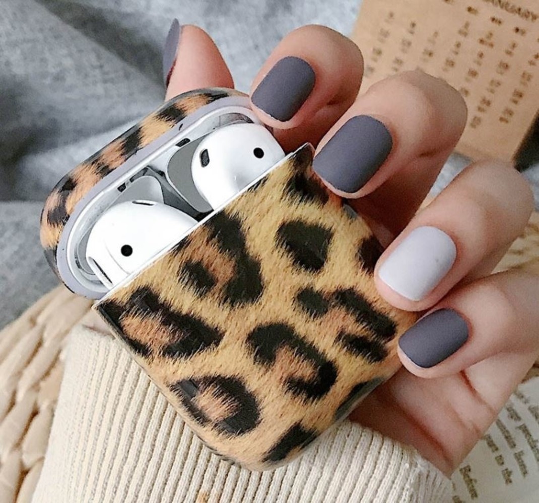 ShieldCase® Shieldcase Leopardenmuster Airpods Hülle (Braun) ShieldCase® Shieldcase Leopardenmuster Airpods Hülle (Braun)