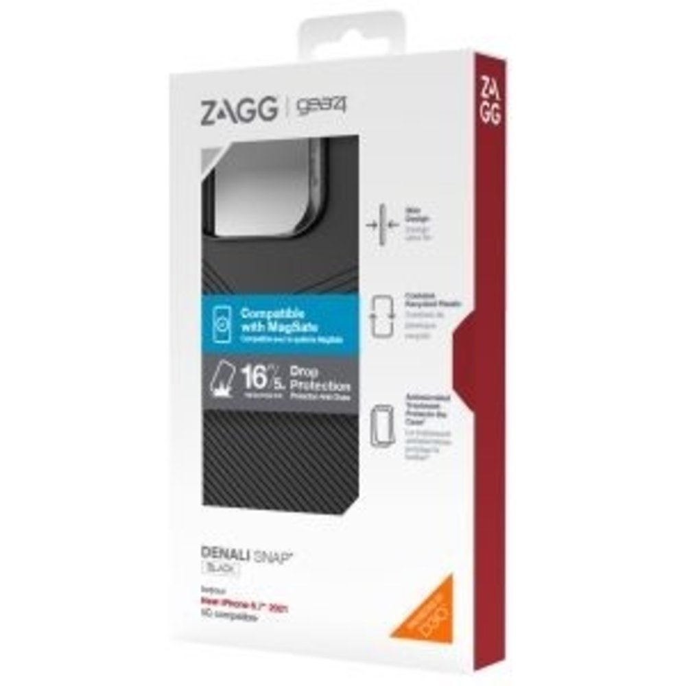 Zagg Gear4 Danali Snap iPhone 13 pro Max - Schwarz Zagg Gear4 Danali Snap iPhone 13 pro Max - Schwarz