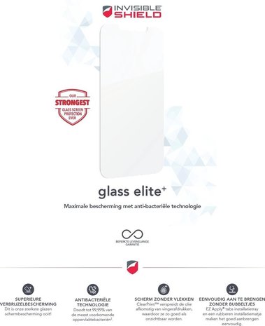 Zagg InvisibleShield Glass Elite+ iPhone 12 / 12 Pro / 11 / Xr Displayschutz Zagg InvisibleShield Glass Elite+ iPhone 12 / 12 Pro / 11 / Xr Displayschutz
