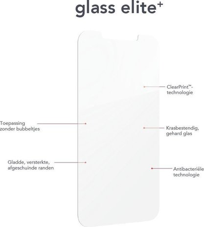Zagg InvisibleShield Glass Elite+ iPhone 12 / 12 Pro / 11 / Xr Displayschutz Zagg InvisibleShield Glass Elite+ iPhone 12 / 12 Pro / 11 / Xr Displayschutz