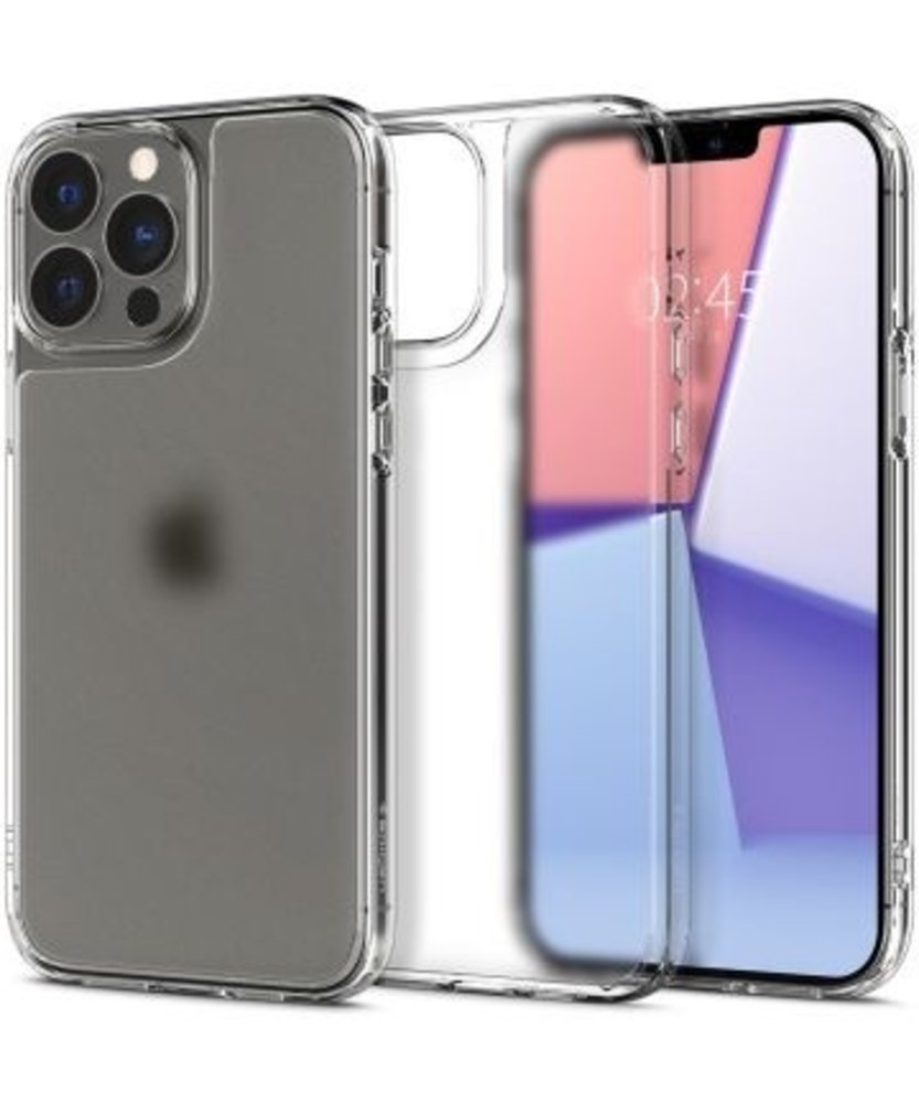 Spigen Spigen Quartz Hybrid iPhone 13 Pro Max Hülle Matt Transparent Spigen Spigen Quartz Hybrid iPhone 13 Pro Max Hülle Matt Transparent