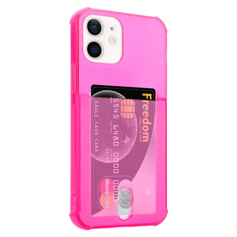 ShieldCase® ShieldCase Shock Case mit Kartenhalter iPhone 12 - 6,1 Zoll - Rosa ShieldCase® ShieldCase Shock Case mit Kartenhalter iPhone 12 - 6,1 Zoll - Rosa