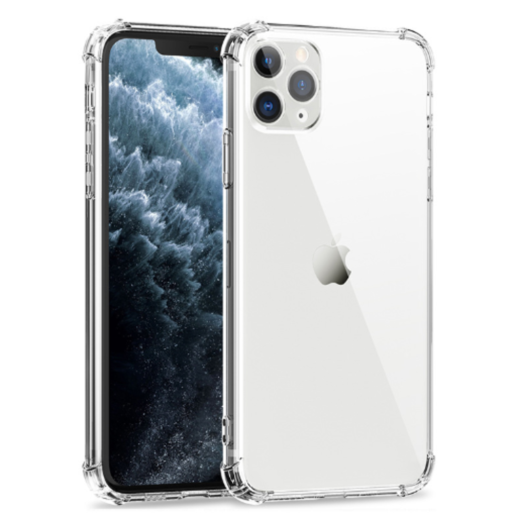 ShieldCase® ShieldCase Shock Case mit Kameraschutz TPU iPhone 12 - 6,1 Zoll (Transparent)