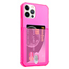 ShieldCase® ShieldCase Shock Case mit Kartenhalter iPhone 12 Pro - 6,1 Zoll - Rosa