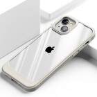 ShieldCase® ShieldCase iPhone 13 Mini Hülle TPU mit Rand (beige/Transparent)