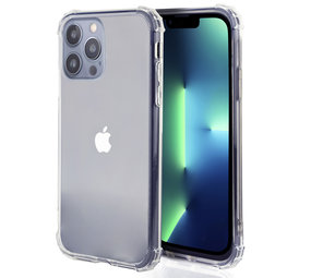 Ceezs Militärische stoßfeste TPU-Hülle iPhone 13 Pro (Transparent) Ceezs Militärische stoßfeste TPU-Hülle iPhone 13 Pro (Transparent)