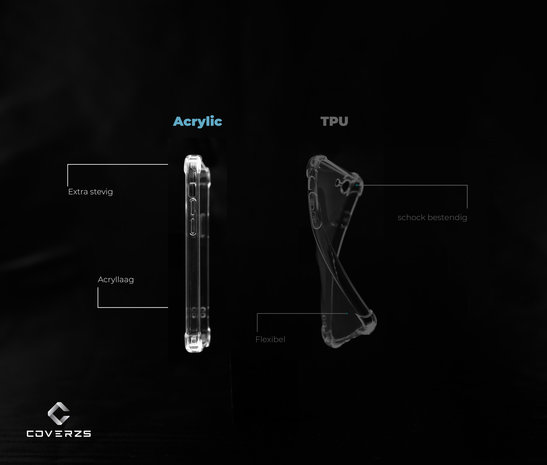 Coverzs Coverzs Luxury Shock Hülle iPhone Xs Max (Transparent) Coverzs Coverzs Luxury Shock Hülle iPhone Xs Max (Transparent)