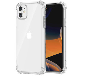 ShieldCase® Silikon Shock Case TPU iPhone 12 Mini (Transparent)