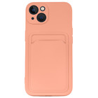 ShieldCase® ShieldCase iPhone 13 Silikonhülle mit Kartenhalter (Rosa)
