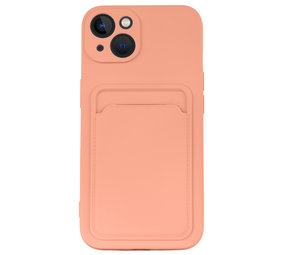 ShieldCase® iPhone 13 Silikonhülle mit Kartenhalter (Rosa) ShieldCase® iPhone 13 Silikonhülle mit Kartenhalter (Rosa)