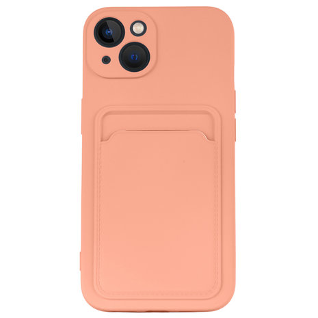 ShieldCase® ShieldCase iPhone 13 Silikonhülle mit Kartenhalter (Rosa) ShieldCase® ShieldCase iPhone 13 Silikonhülle mit Kartenhalter (Rosa)