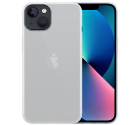 Ceezs iPhone 13 Mini Case Silikon (Matt Transparent)