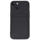 ShieldCase® ShieldCase iPhone 13 Silikonhülle mit Kartenhalter (Dunkelblau)