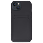 ShieldCase® ShieldCase iPhone 13 Mini Silikonhülle mit Kartenhalter (Dunkelblau)