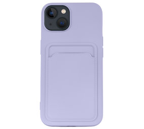 ShieldCase® iPhone 13 Mini Silikonhülle mit Kartenhalter (Lila) ShieldCase® iPhone 13 Mini Silikonhülle mit Kartenhalter (Lila)