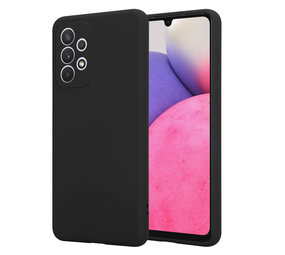 ShieldCase® Samsung Galaxy A33 Silikonhülle (Schwarz)