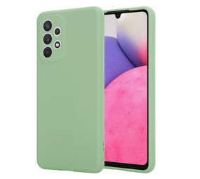 ShieldCase® Samsung Galaxy A33 Silikonhülle (HellGrün)