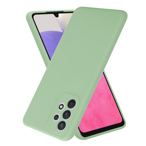 ShieldCase® ShieldCase Samsung Galaxy A33 Silikonhülle (HellGrün)
