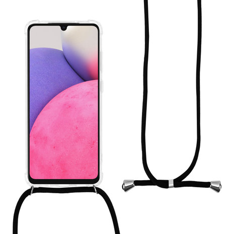 ShieldCase® ShieldCase Samsung Galaxy A33 Shock mit Bandhülle (Transparent) ShieldCase® ShieldCase Samsung Galaxy A33 Shock mit Bandhülle (Transparent)