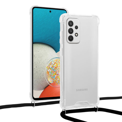 ShieldCase® ShieldCase Samsung Galaxy A53 Shock mit Bandhülle (Transparent) ShieldCase® ShieldCase Samsung Galaxy A53 Shock mit Bandhülle (Transparent)