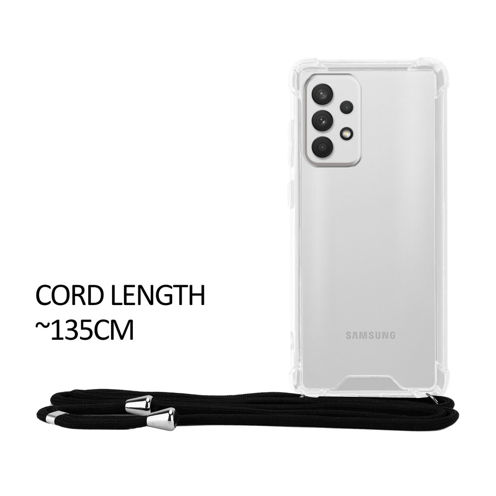 ShieldCase® ShieldCase Samsung Galaxy A53 Shock mit Bandhülle (Transparent) ShieldCase® ShieldCase Samsung Galaxy A53 Shock mit Bandhülle (Transparent)