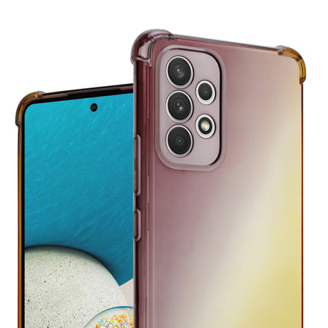 ShieldCase® ShieldCase Samsung Galaxy A53 Gradient Shock Case (Schwarz/Gold) ShieldCase® ShieldCase Samsung Galaxy A53 Gradient Shock Case (Schwarz/Gold)