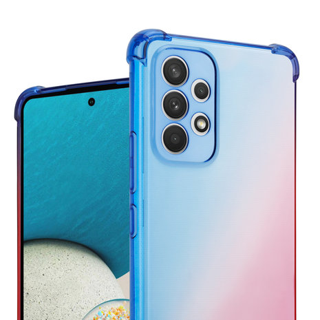 ShieldCase® ShieldCase Samsung Galaxy A53 Gradient Shock Case (Blau/Rosa) ShieldCase® ShieldCase Samsung Galaxy A53 Gradient Shock Case (Blau/Rosa)