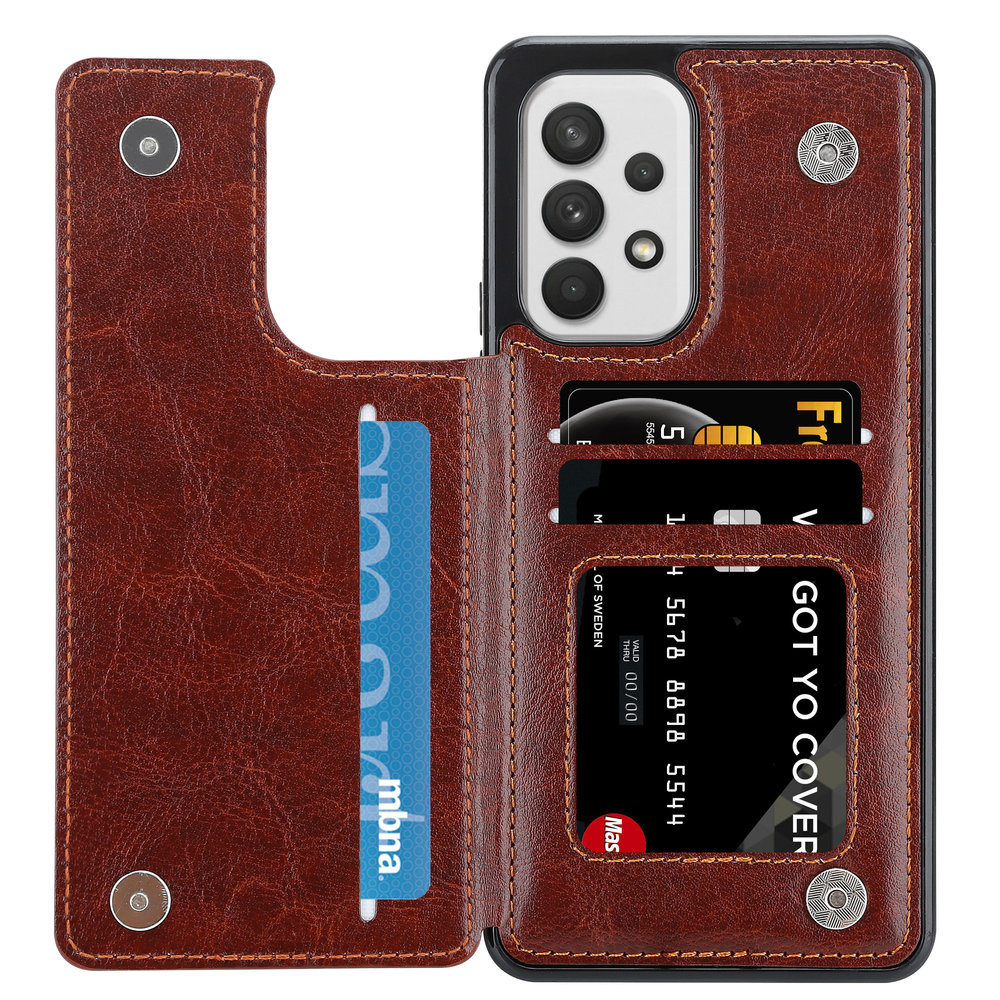 ShieldCase® ShieldCase Wallet Case Samsung Galaxy A53 (Braun) ShieldCase® ShieldCase Wallet Case Samsung Galaxy A53 (Braun)