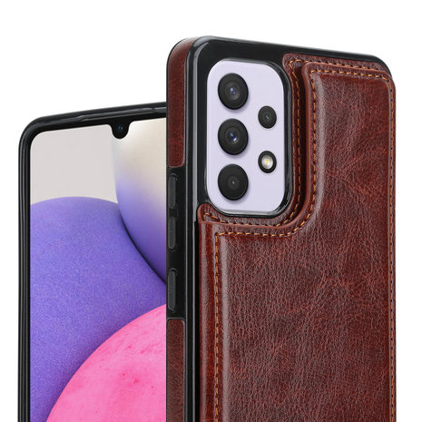 ShieldCase® ShieldCase Wallet Case Samsung Galaxy A33 (Braun) ShieldCase® ShieldCase Wallet Case Samsung Galaxy A33 (Braun)