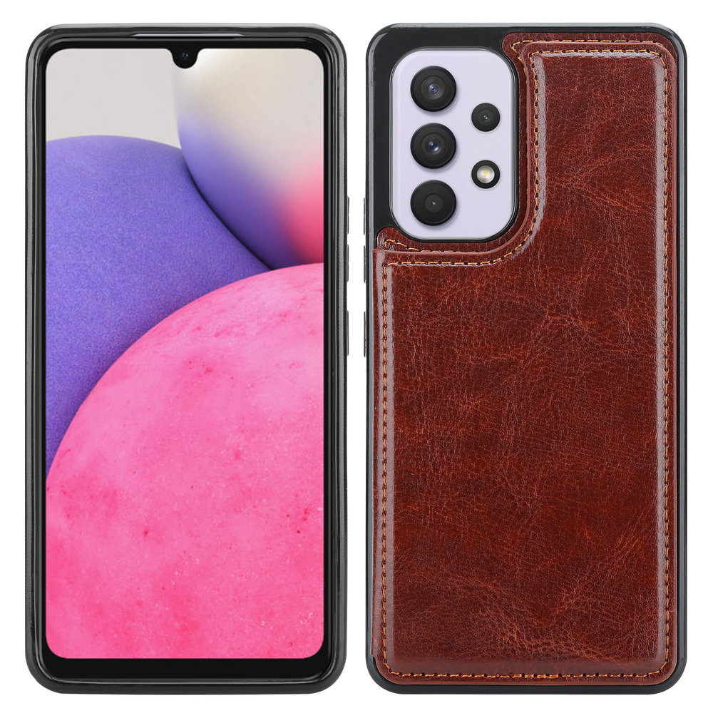 ShieldCase® ShieldCase Wallet Case Samsung Galaxy A33 (Braun) ShieldCase® ShieldCase Wallet Case Samsung Galaxy A33 (Braun)