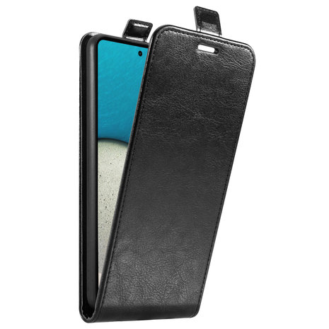 ShieldCase® ShieldCase Samsung Galaxy A53 Klapphülle (Schwarzes Leder)