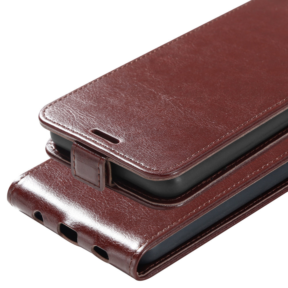 ShieldCase® ShieldCase Samsung Galaxy A53 Klapphülle (braunes Leder)