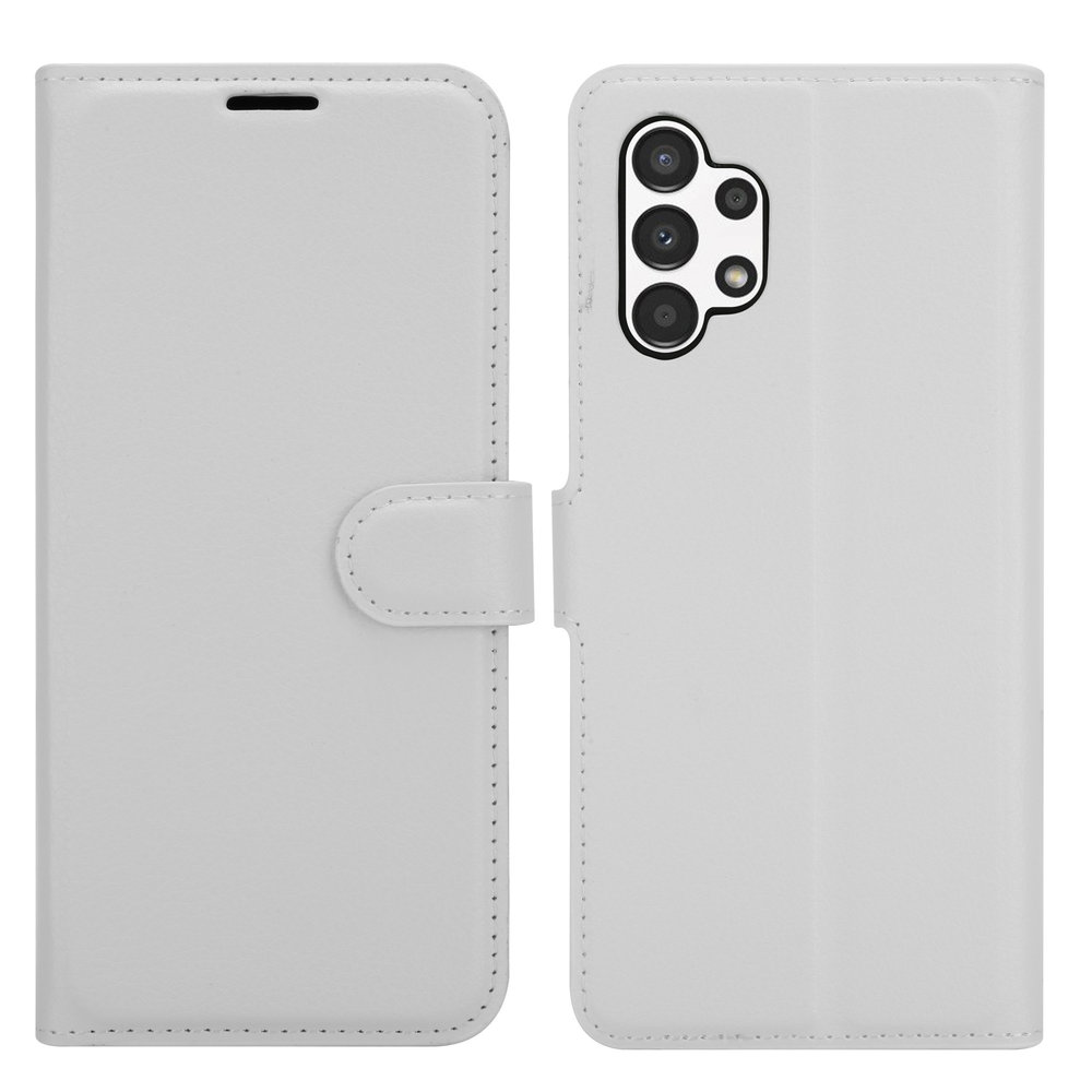 ShieldCase® ShieldCase Samsung Galaxy A13 4G Brieftasche Bücherregal (Weiß) ShieldCase® ShieldCase Samsung Galaxy A13 4G Brieftasche Bücherregal (Weiß)