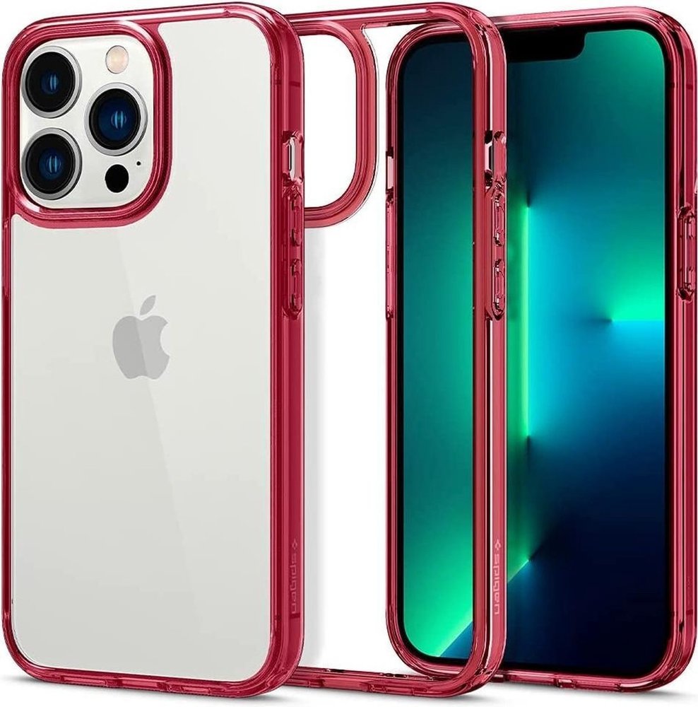 Spigen Spigen iPhone 13 Pro Ultra Hybrid Hülle (rot) Spigen Spigen iPhone 13 Pro Ultra Hybrid Hülle (rot)