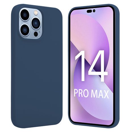 ShieldCase® ShieldCase iPhone 14 Pro Max Silikonhülle (Dunkelblau) ShieldCase® ShieldCase iPhone 14 Pro Max Silikonhülle (Dunkelblau)