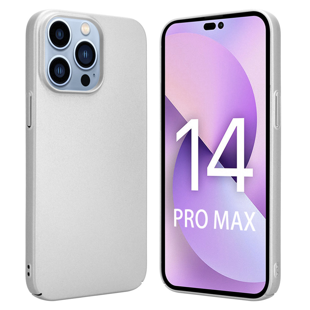 ShieldCase® ShieldCase iPhone 14 Pro Max ultradünne Hülle (Silber) ShieldCase® ShieldCase iPhone 14 Pro Max ultradünne Hülle (Silber)