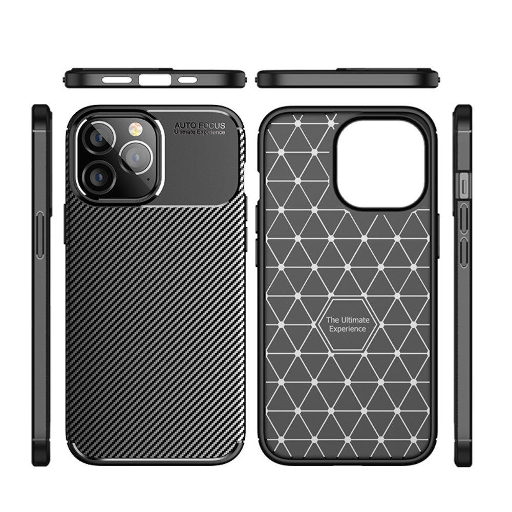 ShieldCase® ShieldCase iPhone 14 Pro Max Hülle Carbon (Schwarz) ShieldCase® ShieldCase iPhone 14 Pro Max Hülle Carbon (Schwarz)