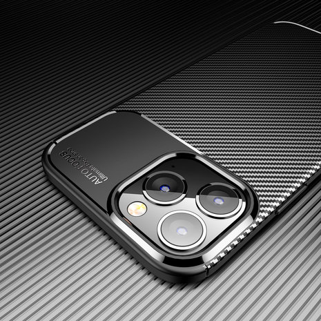 ShieldCase® ShieldCase iPhone 14 Pro Max Hülle Carbon (Schwarz) ShieldCase® ShieldCase iPhone 14 Pro Max Hülle Carbon (Schwarz)