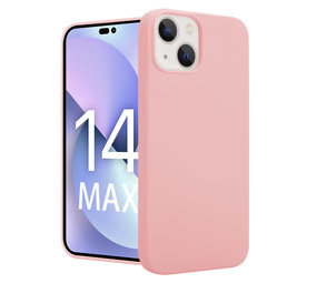 ShieldCase® iPhone 14 Plus Silikonhülle (Rosa)