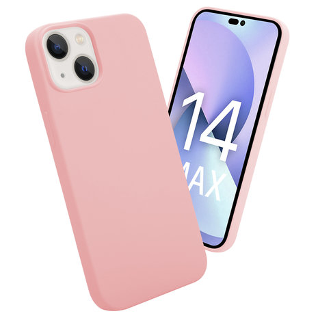 ShieldCase® ShieldCase iPhone 14 Plus Silikonhülle (Rosa) ShieldCase® ShieldCase iPhone 14 Plus Silikonhülle (Rosa)