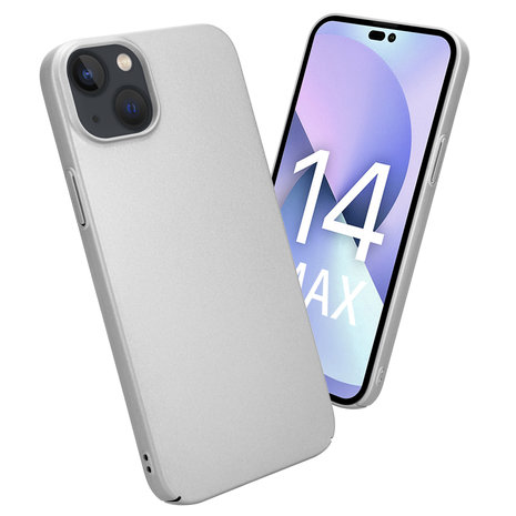 ShieldCase® ShieldCase iPhone 14 Plus ultradünne Hülle (Silber) ShieldCase® ShieldCase iPhone 14 Plus ultradünne Hülle (Silber)