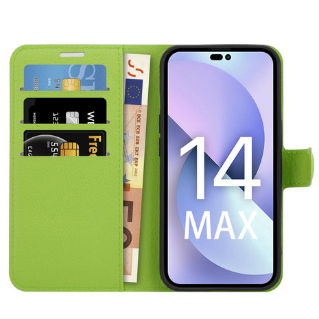 ShieldCase® ShieldCase iPhone 14 Plus Wallet Case (Grün) ShieldCase® ShieldCase iPhone 14 Plus Wallet Case (Grün)