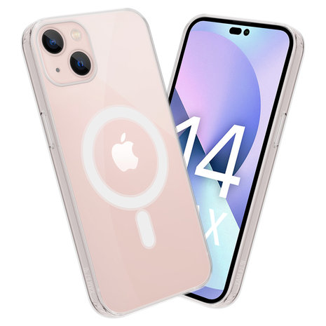 ShieldCase® ShieldCase iPhone 14 Plus MagSafe Hülle (Transparent)