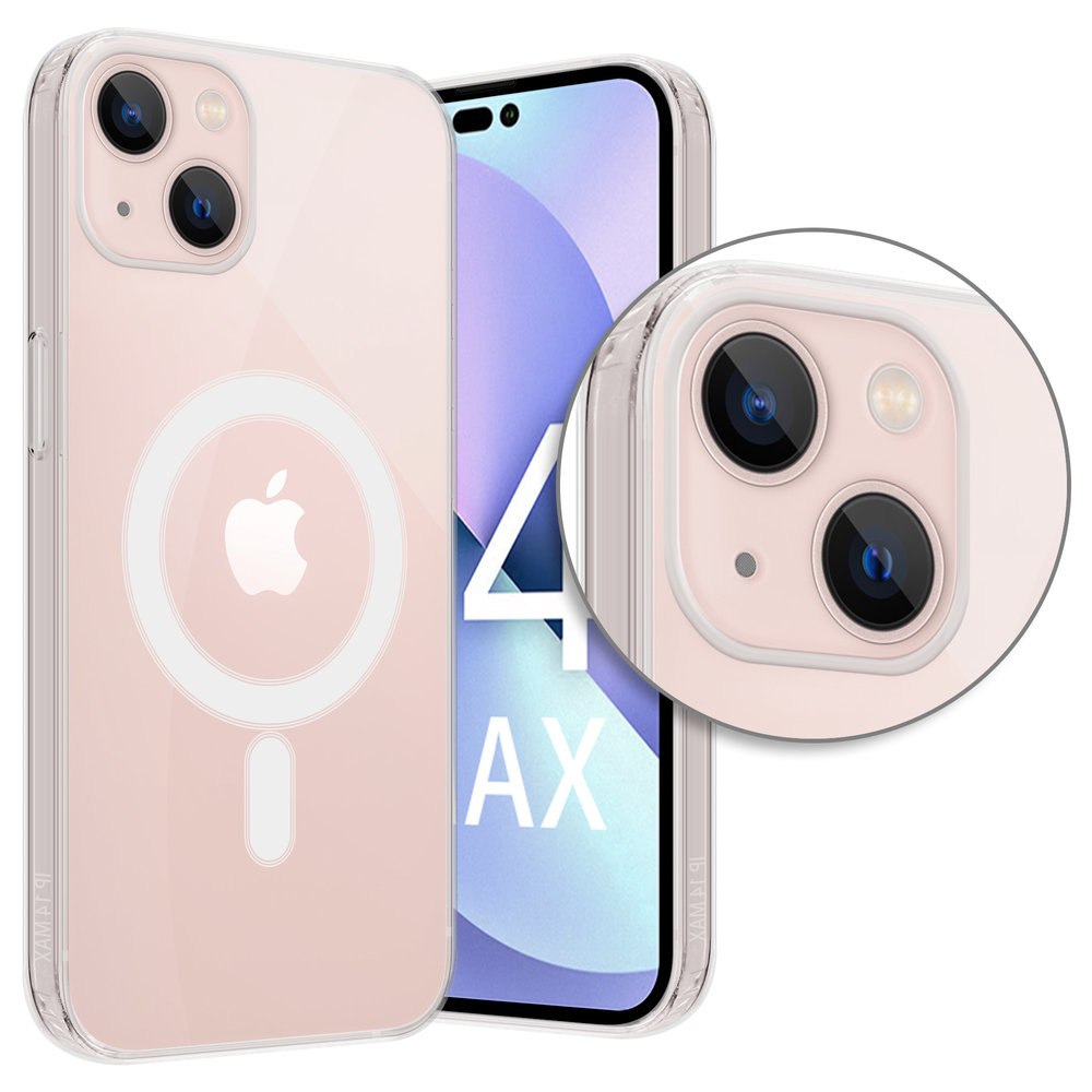 ShieldCase® ShieldCase iPhone 14 Plus MagSafe Hülle (Transparent)