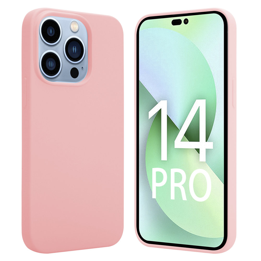 ShieldCase® ShieldCase iPhone 14 Pro Silikonhülle (Rosa) ShieldCase® ShieldCase iPhone 14 Pro Silikonhülle (Rosa)