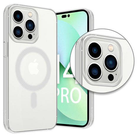 ShieldCase® ShieldCase iPhone 14 Pro MagSafe Hülle (Transparent) ShieldCase® ShieldCase iPhone 14 Pro MagSafe Hülle (Transparent)