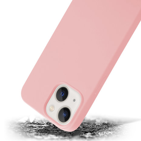 ShieldCase® ShieldCase iPhone 14 Silikonhülle (Rosa)