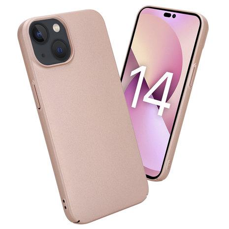 ShieldCase® ShieldCase iPhone 14 ultradünne Hülle (Roségold) ShieldCase® ShieldCase iPhone 14 ultradünne Hülle (Roségold)