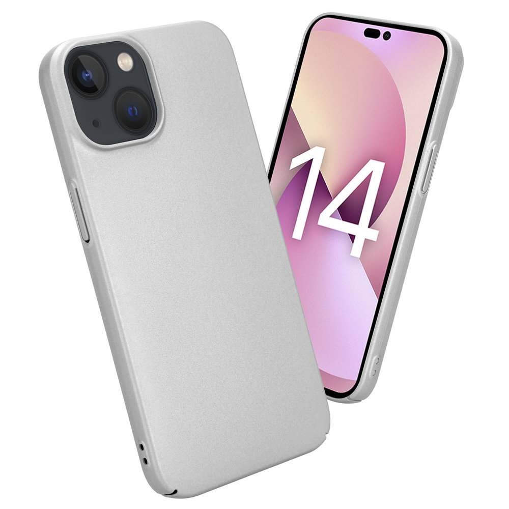 ShieldCase® ShieldCase iPhone 14 ultradünne Hülle (Silber) ShieldCase® ShieldCase iPhone 14 ultradünne Hülle (Silber)